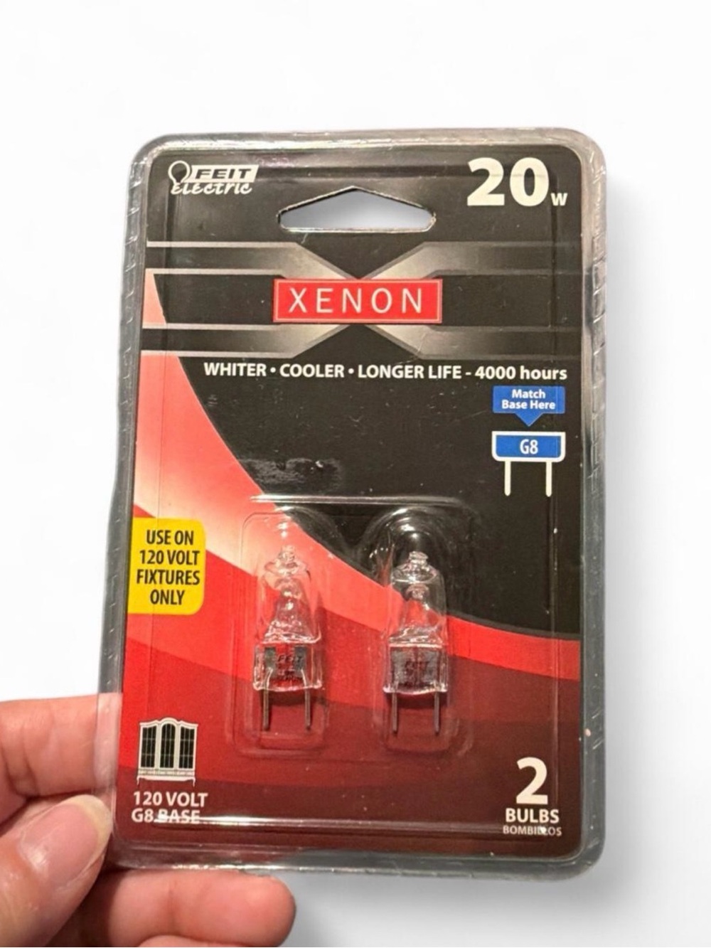 Electric Family Xenon G8 20W Halogen Bulbs -